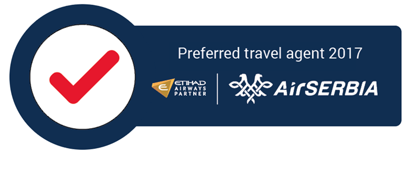 Air Serbia i Etihad Airways Partner: Preferred travel agent 2017